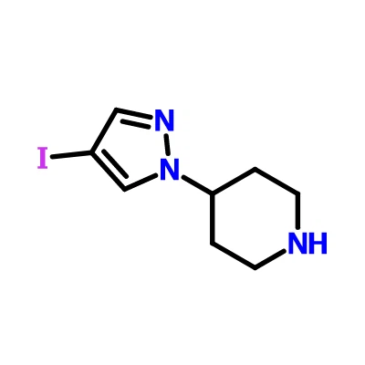 CAS-1229457-94-6|4-(4-Iodpyrazol-1-yl)piperidin