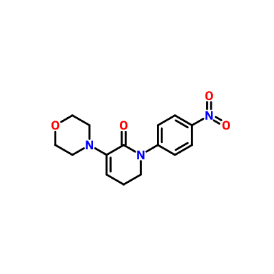 CAS-503615-03-0|3-Morpholino-1-(4-Nitrophenyl)-5,6-Dihydropyridin-2(1H)-on