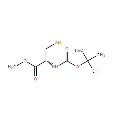 CAS:55757-46-5|N-(tert.-Butoxycarbonyl)-L-cystein Methyl