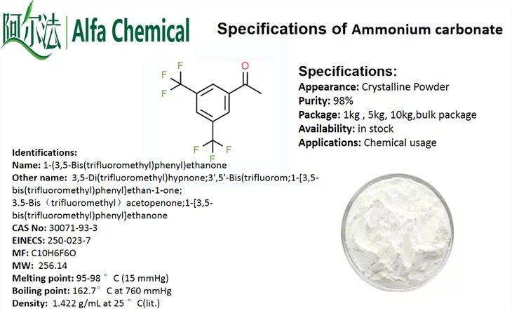 CAS No: 30071-93-3 1-(3,5-Bis(trifluoromethyl)phenyl)ethanone