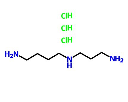 N'-(3-aminopropyl)butan-1,4-diamin,trihydrochlorid CAS-NR: 334-50-9
