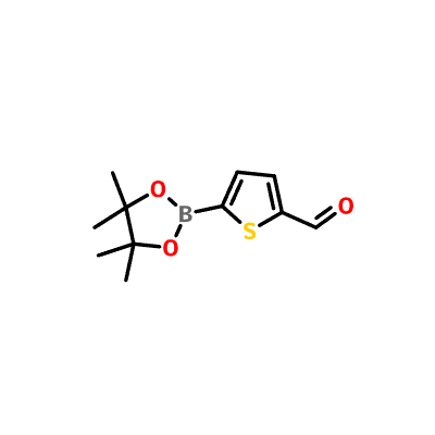CAS: 1040281-83-1 5-(4,4,5,5-tetraMethyl-1,3,2-dioxaborolan-2-yl)thiophen-2-carbaldehyd