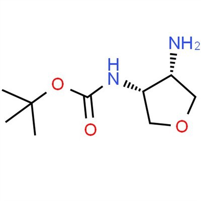 CAS:1628794-75-1|3-N-Boc-cis-Tetrahydrofuran-3,4-Diamin