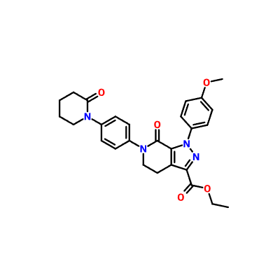 CAS-503614-91-3|1-(4-Methoxyphenyl)-7-oxo-6-[4-(2-oxopiperidin-1-yl)phenyl]{{8} },5,6,7-tetrahydro-1H-pyrazolo[3,4-c]pyridin-3-carbonsäureethylester