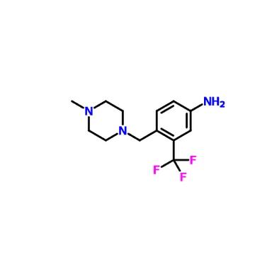 CAS-694499-26-8|4-(4-Methylpiperazinomethyl)-3-(trifluormethyl)anilin