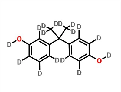 CAS-96210-87-6|1,2,4,5-tetradeuterio-3-deuteriooxy-6-[1,1,1,3,3,3-hexadeuterio-2-(2,3, 5,6-tetradeuterio-4-deuteriooxyphenyl)propan-2-yl]benzol