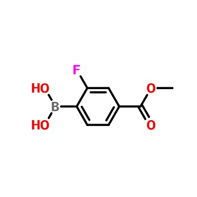 CAS:603122-84-5|2-Fluor-4-(methoxycarbonyl)phenylboronsäure
