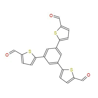 CAS:2125450-22-6|5,5',5''-(Benzol-1,3,5-triyl)tris(thiophen-2-carbaldehyd)