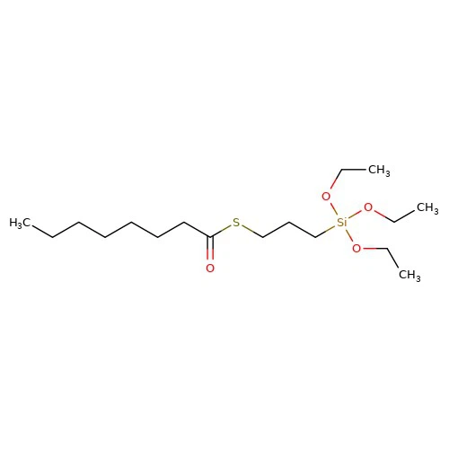 CAS:220727-26-4|3-Octanoylthiopropyltriethoxysilan
