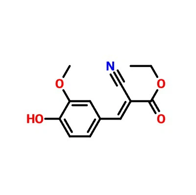 CAS:13373-29-0|Ethyl-2-cyano-3-(4-hydroxy-3-methoxyphenyl)acrylat